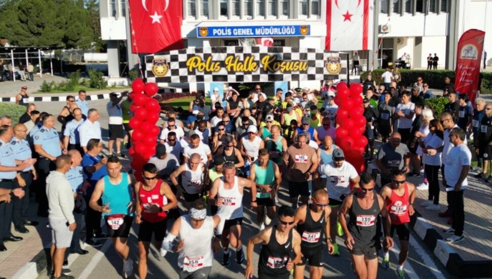 Polis-Halk Koşusu Lefkoşa’da yapıldı