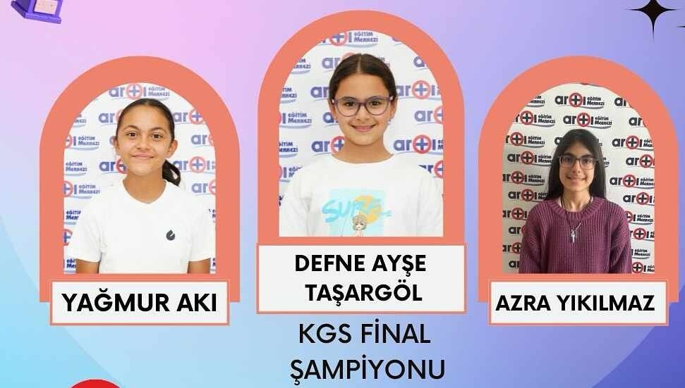 KGS-2 sınavı şampiyonu Artı Eğitim Merkezi'nden Yağmur Akı!