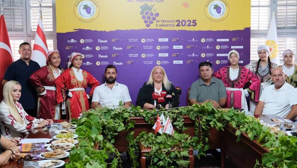 63. Mehmetçik Üzüm Festivali 29 Temmuz Salı günü başlıyor