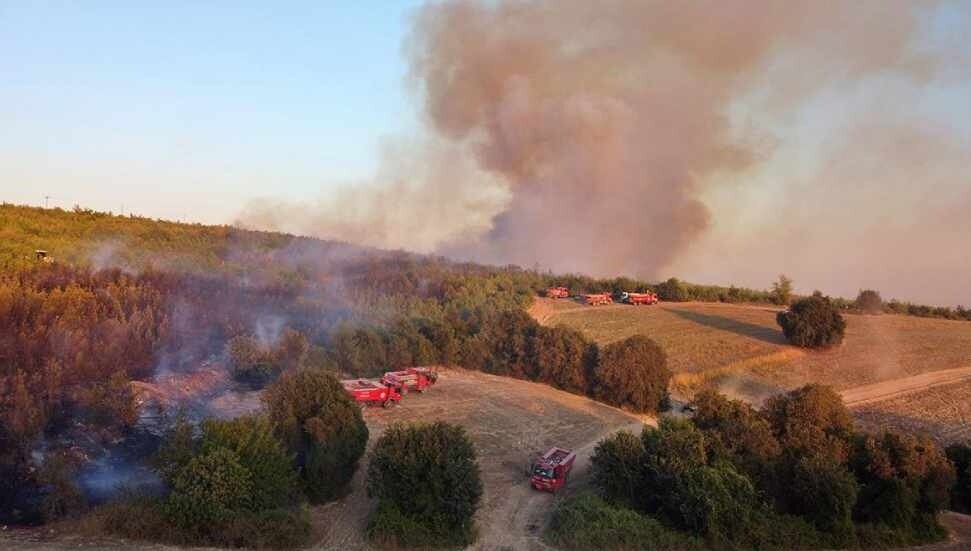 Osmaniye'de yangına giden arazöz devrildi: 1 şehit, 4 yaralı