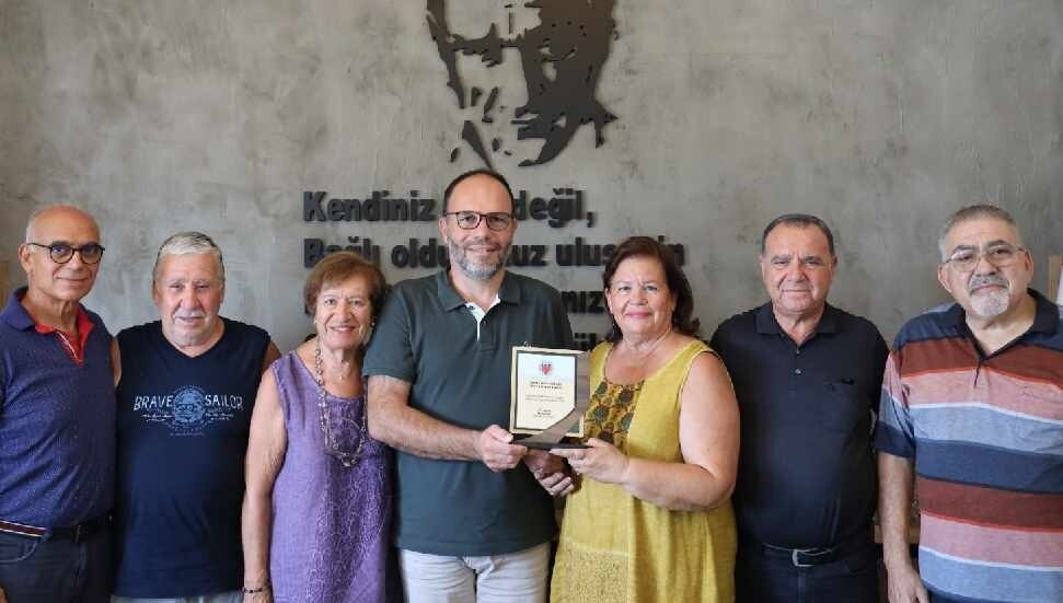 Hasan Sadıkoğlu, Larnakalılar Derneği’ni kabul etti