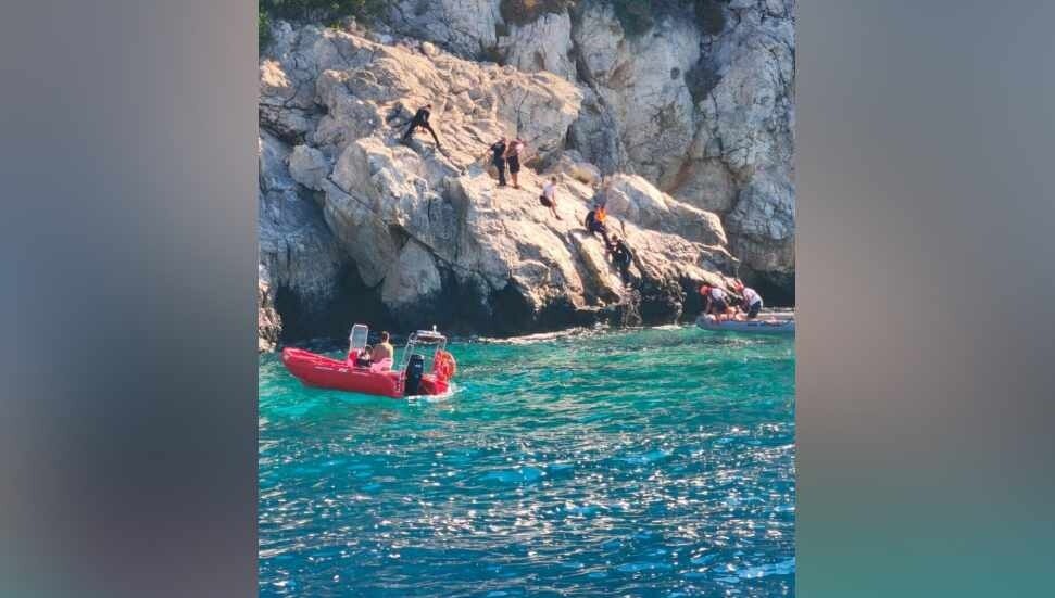 Muğla'da 12 saat sonra mucize! Tırmandıkları kayalıklarda bulundular