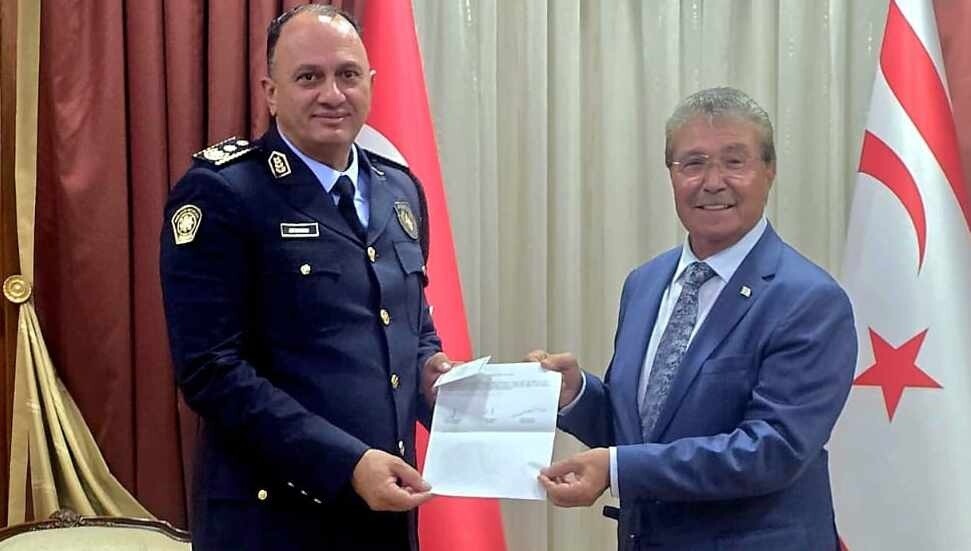 Üstel, Polis Genel Müdürü Adalıer’i kabul etti