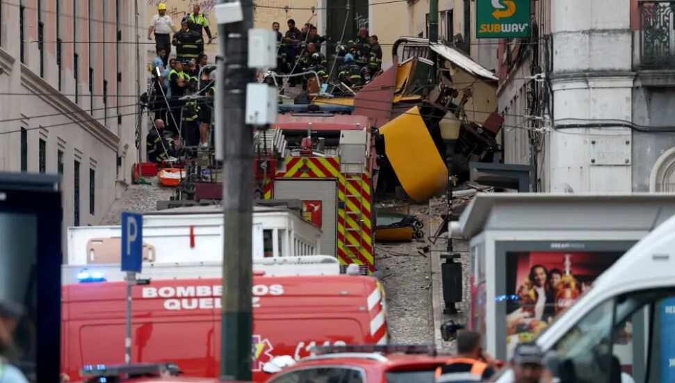 Lizbon'daki Gloria teleferiği raydan çıktı: 15 ölü, 20'den fazla yaralı