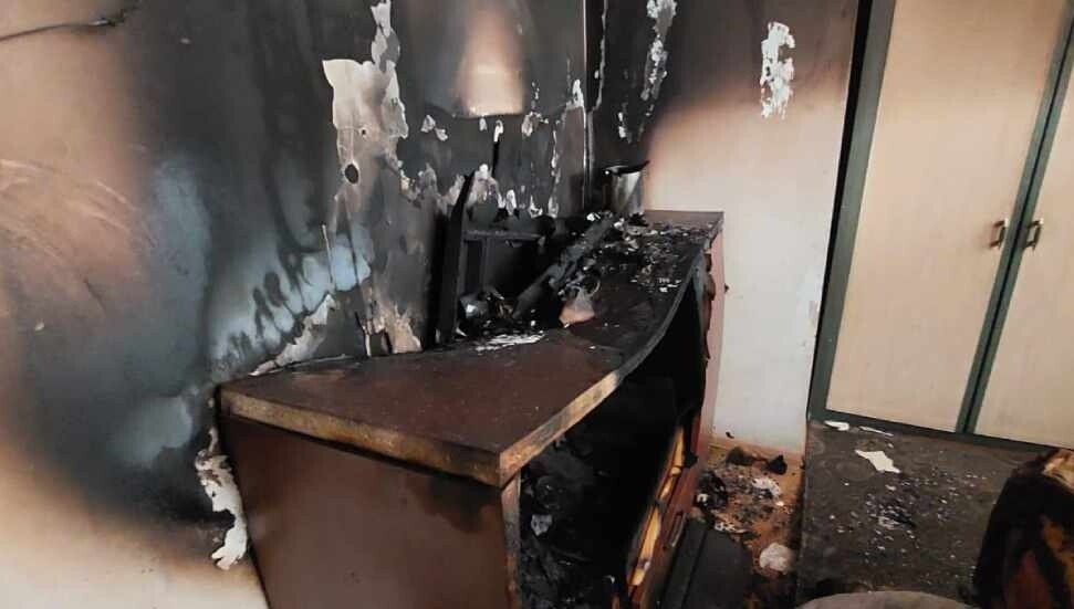 6 yaşındaki çocuk çakmakla oynarken yangın çıkarttı!