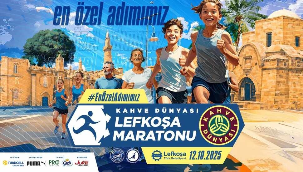 Kahve Dünyası Lefkoşa Maratonu’nda geri sayım başladı
