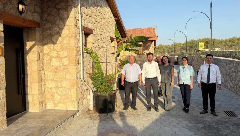 Türkiye’nin katkılarıyla Karpaz'da yürütülen bazı projeler yerinde görüldü