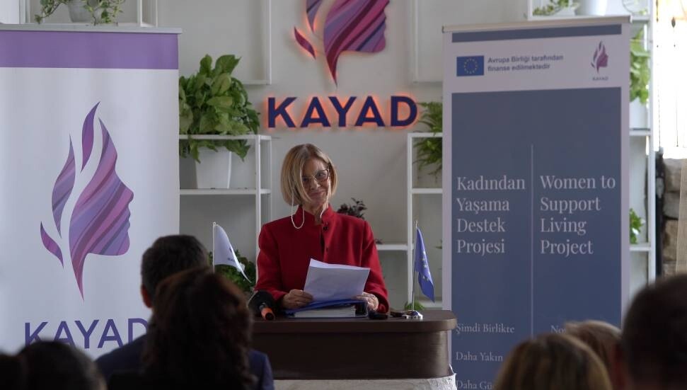 KAYAD'ın “Kadından Yaşama Destek Projesi” tanıtıldı