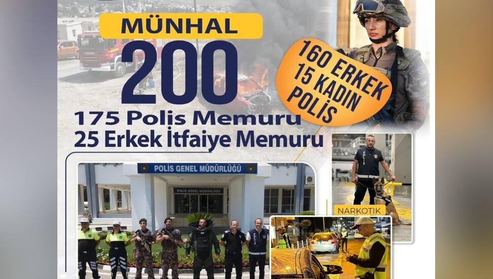 Polis ve itfaiye memuru münhali işlemleri devam ediyor
