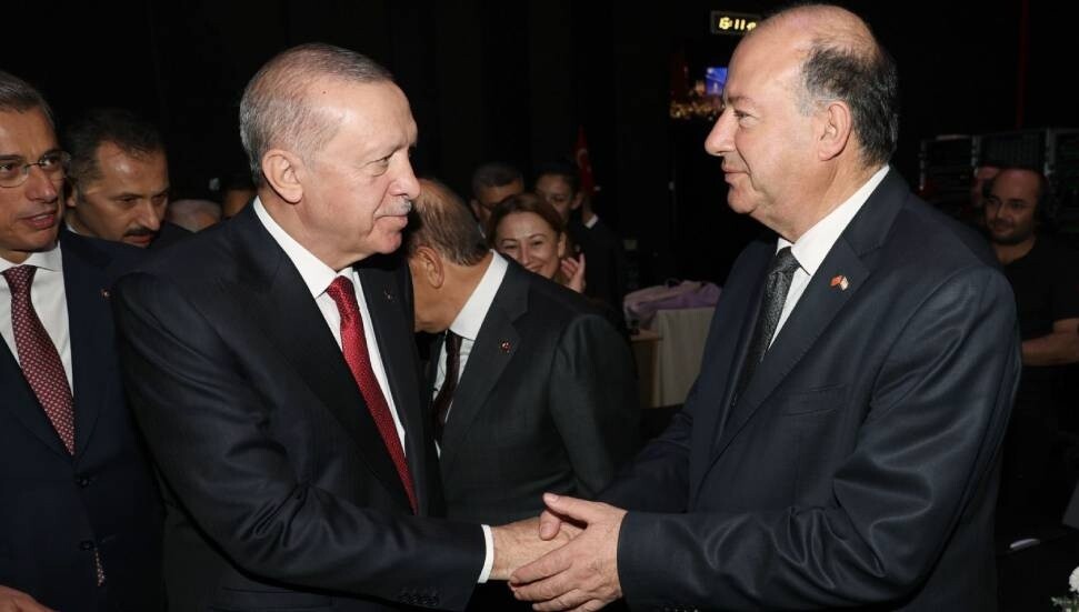 Dinçyürek, Erdoğan ve Memişoğlu Aziz Sancar Ödül Töreni’nde bir araya geldi