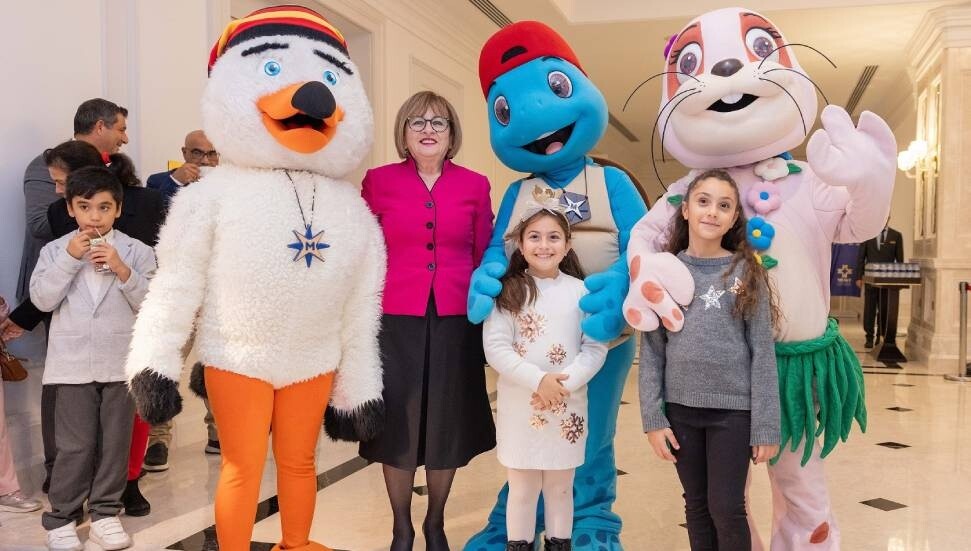 Merit İlkokullar arası kompozisyon yarışması ödül töreni ve resim sergisi açılışı yapıldı