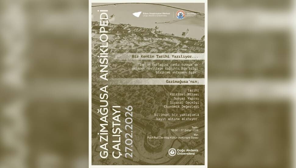 DAÜ-KAM’dan Gazimağusa’nın belleğine bilimsel katkı