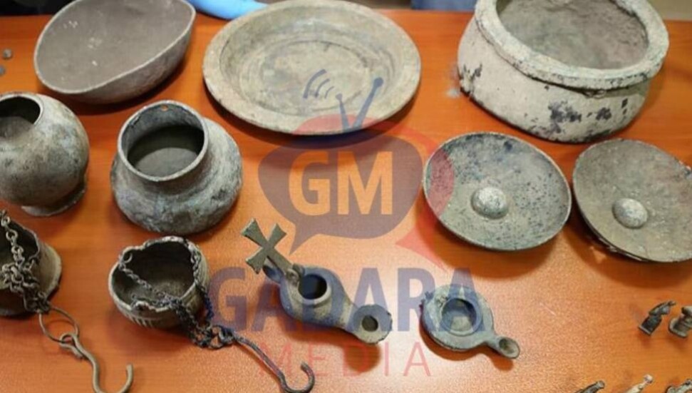 Kilitkaya’da evinde tarihi eser ve mermi bulunan zanlı tutuklandı