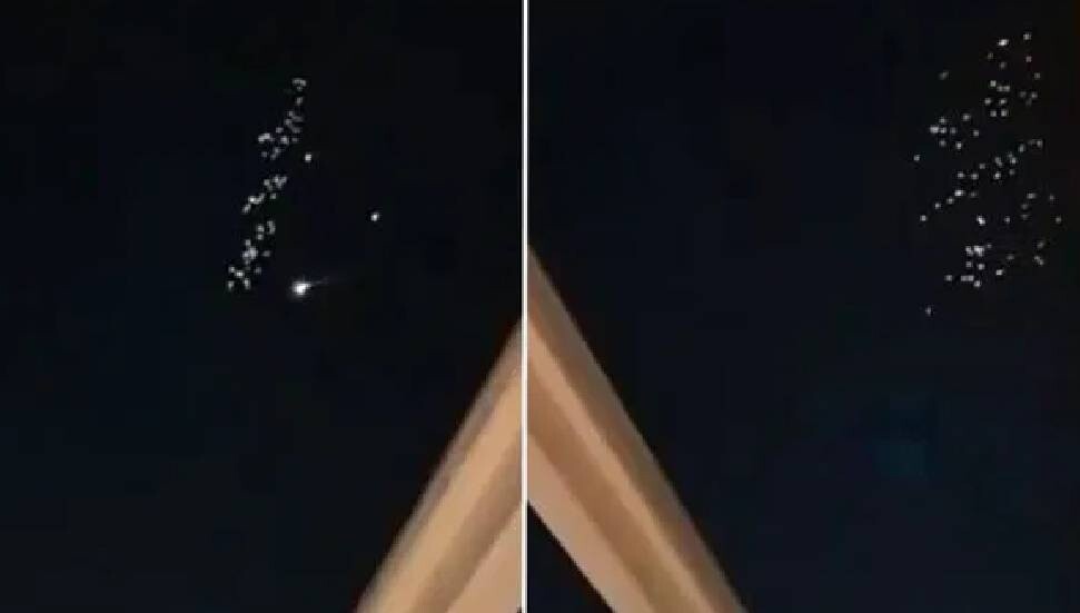 İran'dan İsrail'e balistik füze yağmuru: Gökyüzü alev aldı