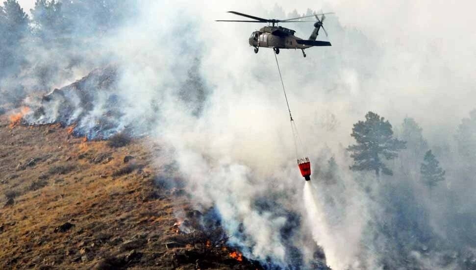 Güney Kıbrıs’ın yangın söndürme hava araçlarının adaya gelişi gecikti