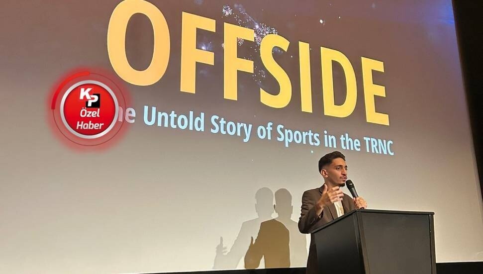 Mert Ahmet "Offside" belgeselini anlattı: Kıbrıslı Türk sporunun canlı, tutkulu ve değerli olduğunu göstermek istedim