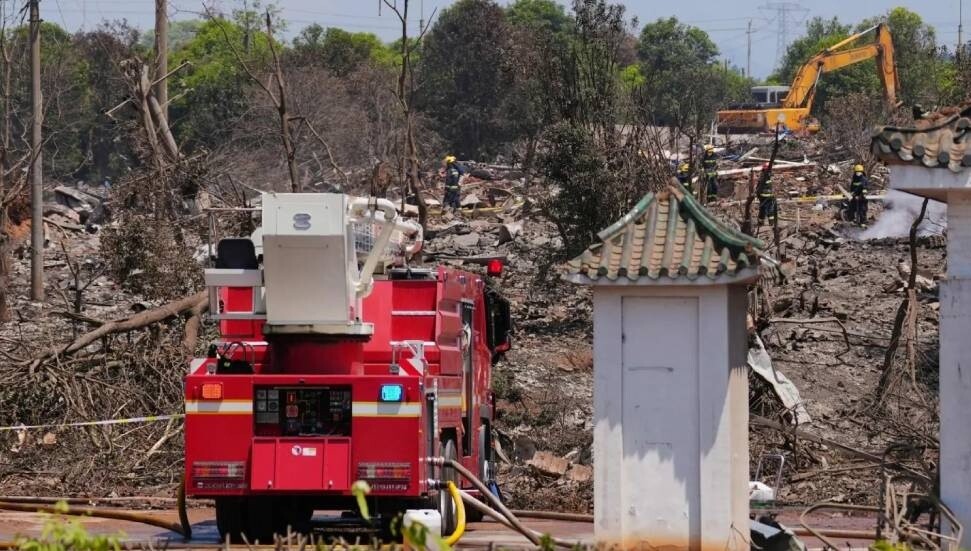 China Fireworks Factory Explosion Kills 21