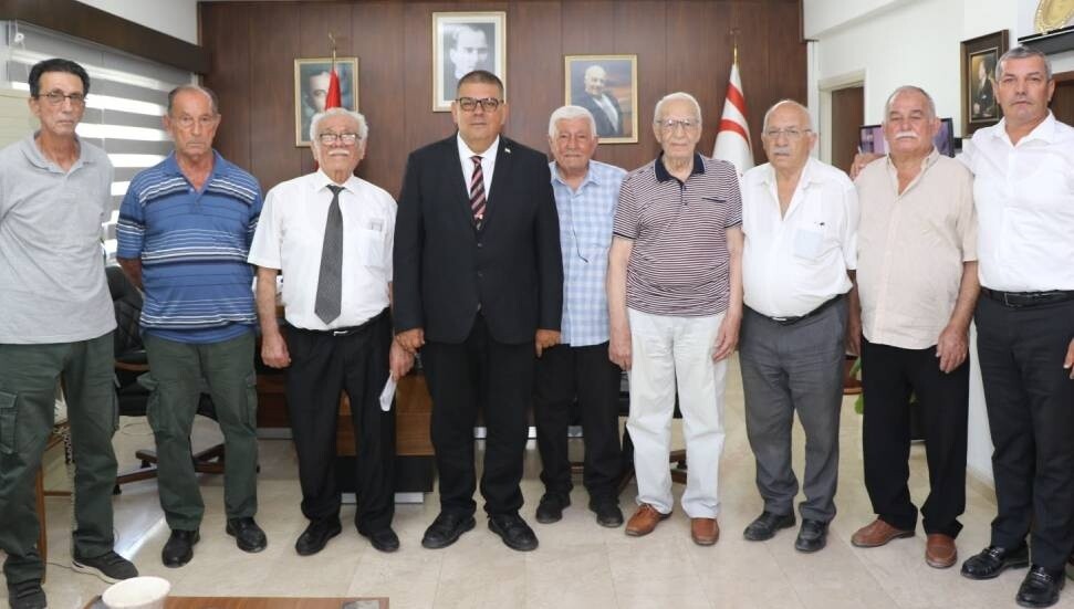 Berova, Emekli Mücahitler Derneği heyetini kabul etti: Mücahitlerin mücadelesi unutulmayacak