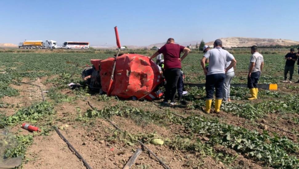 Ankara'da eğitim helikopteri kazasında 1 can kaybı