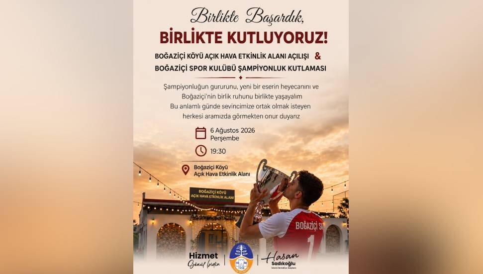 İskele Belediyesi tarafından Boğaziçi'ne kazandırılan etkinlik alanı yarın açılacak