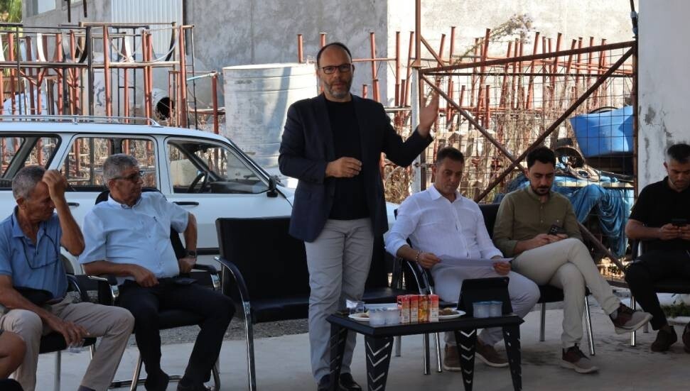 Hasan Sadıkoğlu, İskele Küçük Esnaf ve Sanayi Sitesini ziyaret etti: Ortak çalışma komitesi kuruldu