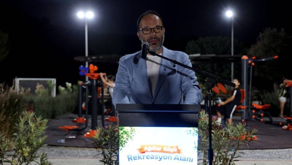 Ağıllar köyü rekreasyon alanı dün açıldı