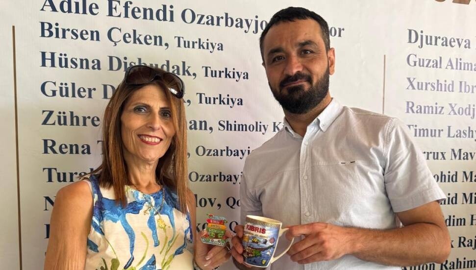 Ressam Zühre Özkaraman Özbekistan’da düzenlenen uluslararası sanat çalıştayına katıldı