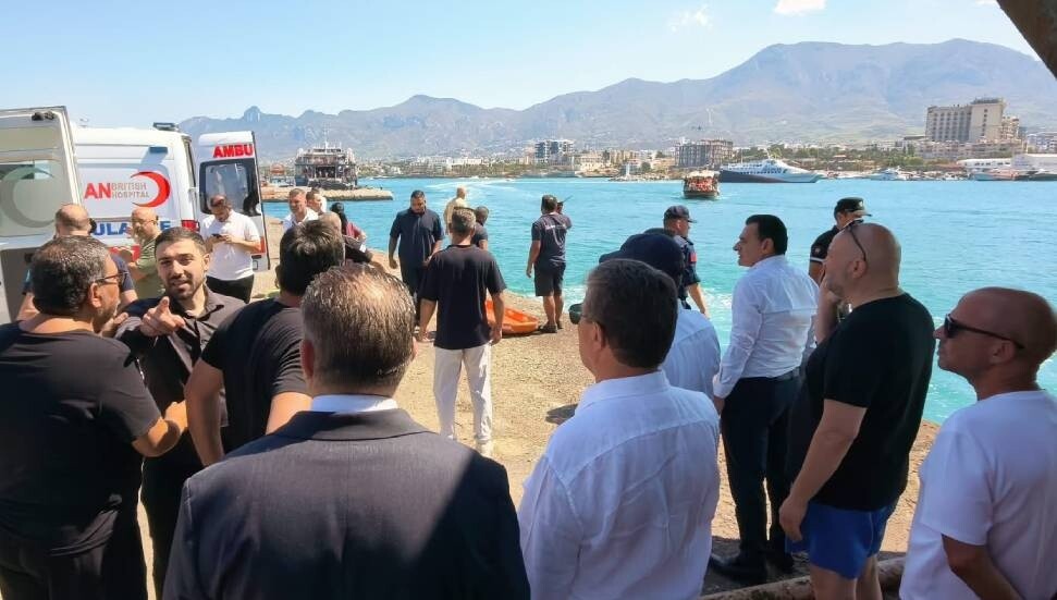 Ünal Üstel Girne Limanı'ndan açıkladı: Çok üzgünüz can kayıplarımız var