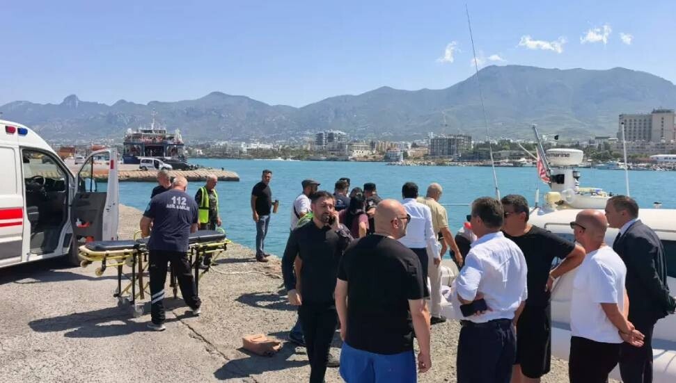 Girne'deki gemi faciasında beşinci gün: Kayıp 1 kişinin naaşına ulaşıldı!