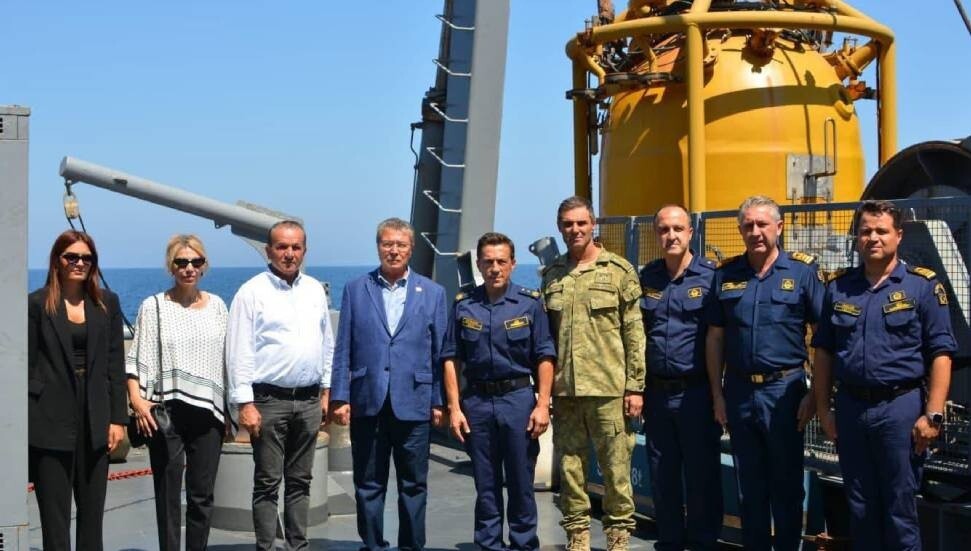 Başbakan Üstel TCG Alemdar’ı ziyaret etti: Küçükatay’dan bilgi aldı