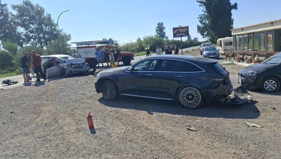Güzelyurt’ta trafik kazası: Sürücü yoğun bakıma alındı