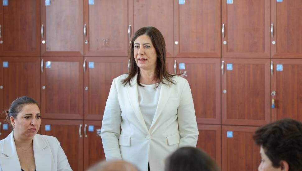 CTP Gönyeli İlkokulu’nu ziyaret etti: Eğitimin ‘birlikte yönetildiği’ bir mekanizma inşa edeceğiz