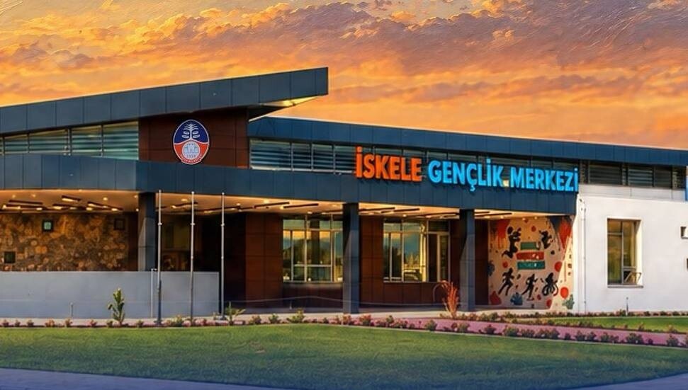 İskele Gençlik Merkezi'nin kapıları yarın hizmete açılıyor