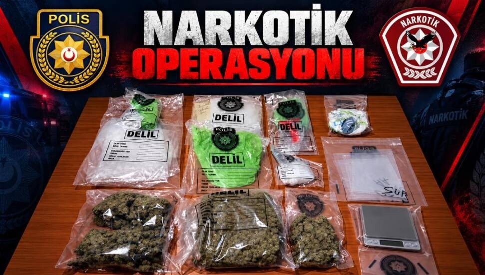 One Kilo of Cannabis Seized in Kyrenia, Two Arrested