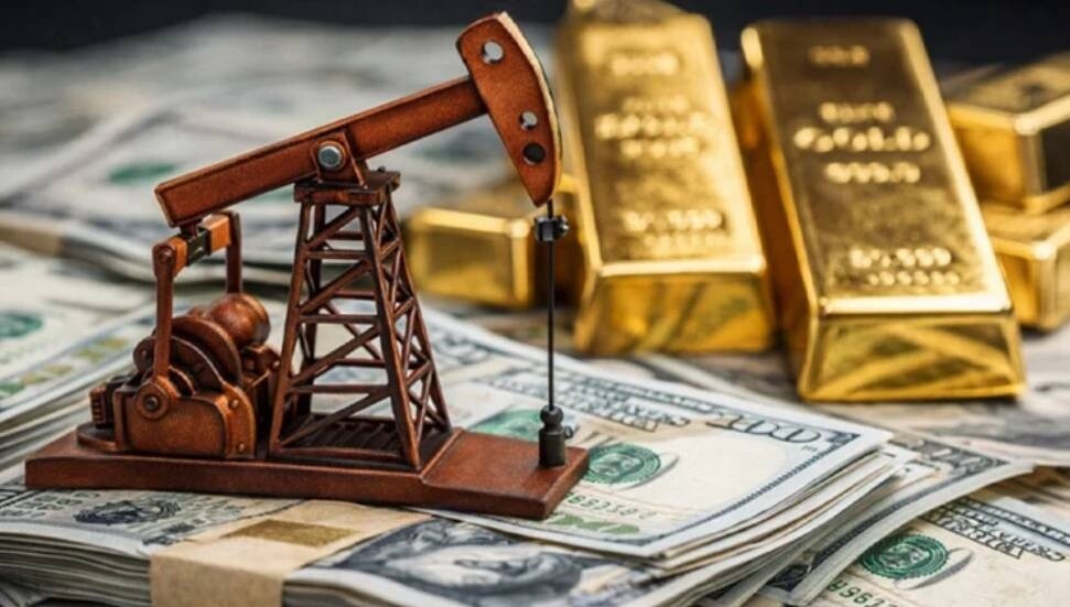 Altın yükseldi, petrol geriledi