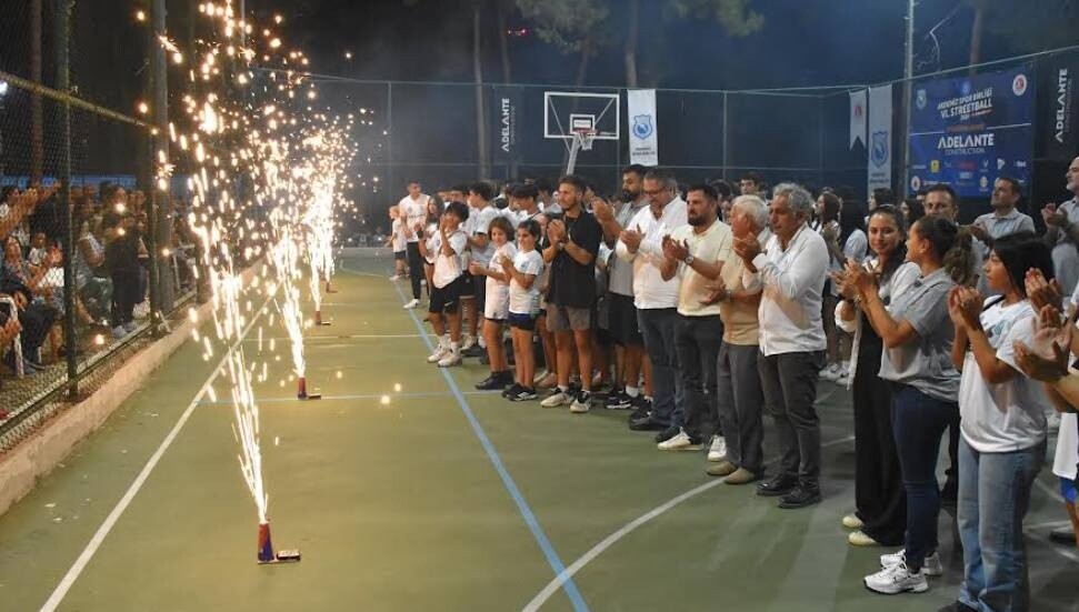Akdeniz Spor Birliği Streetball Turnuvası tamamlandı