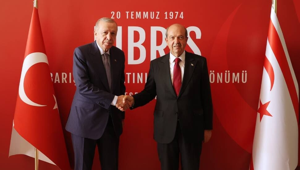 Türkiye Cumhurbaşkanı Erdoğan, Cumhurbaşkanı Tatar ile görüştü