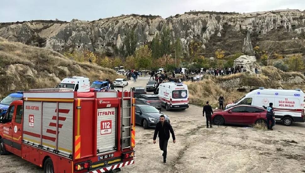 Kapadokya’daki faciaya yakın noktada bulunan 40 kişilik Kıbrıs kafilesi güvende