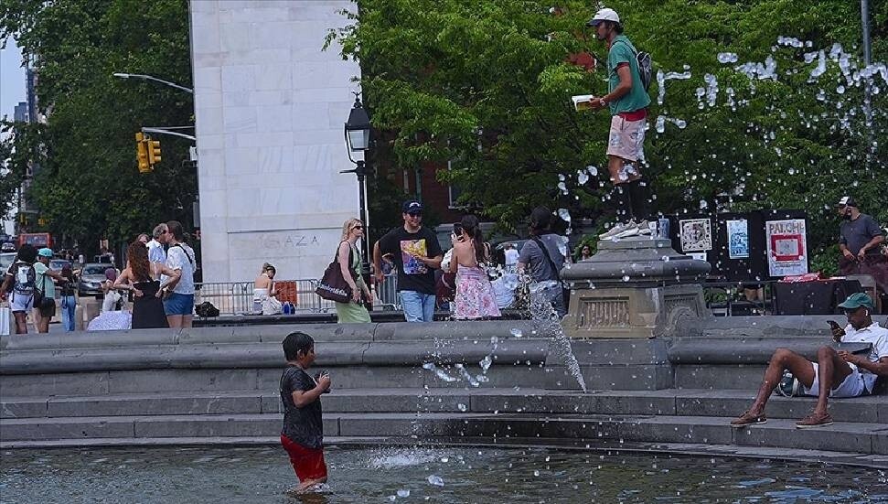 ABD'nin doğusu aşırı sıcak hava dalgası altında