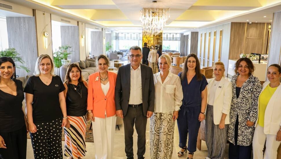 Erhürman’ndan Girişimci Kadınlar Derneği’ne ziyaret