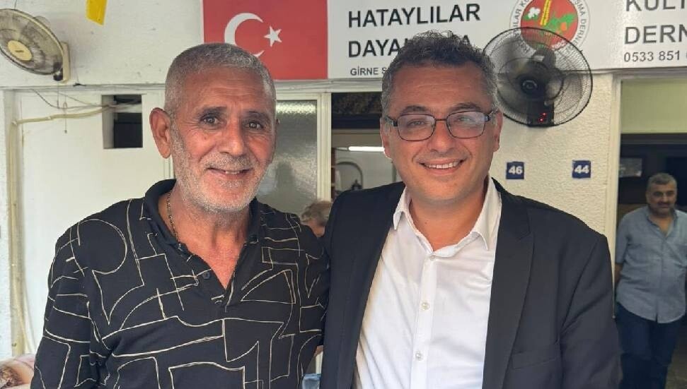 Hataylılar Derneği Girne'den Tufan Erhürman’a açık destek
