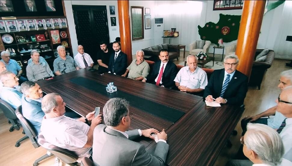 AK Parti ve MHP milletvekilleri TMT Mücahitler Derneği’ni ziyaret etti