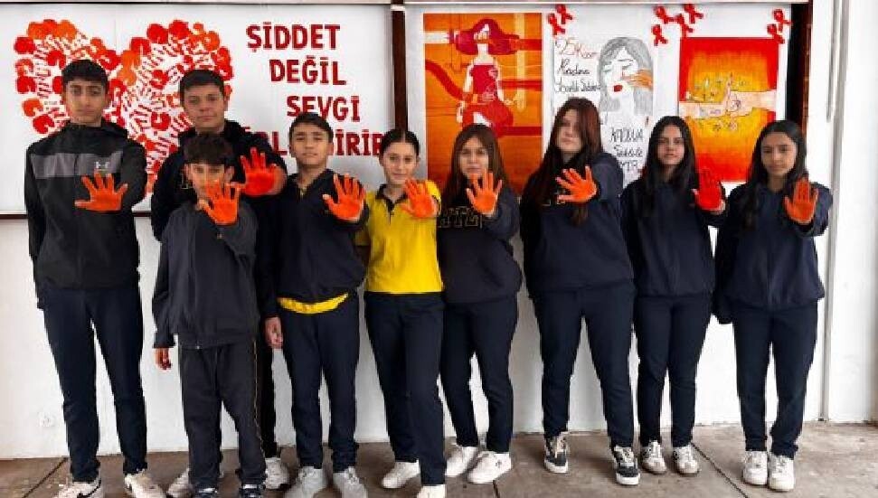 Haydarpaşa Ticaret Lisesi'nde “Kadına ve Kız Çocuğuna Şiddete Hayır” etkinliği