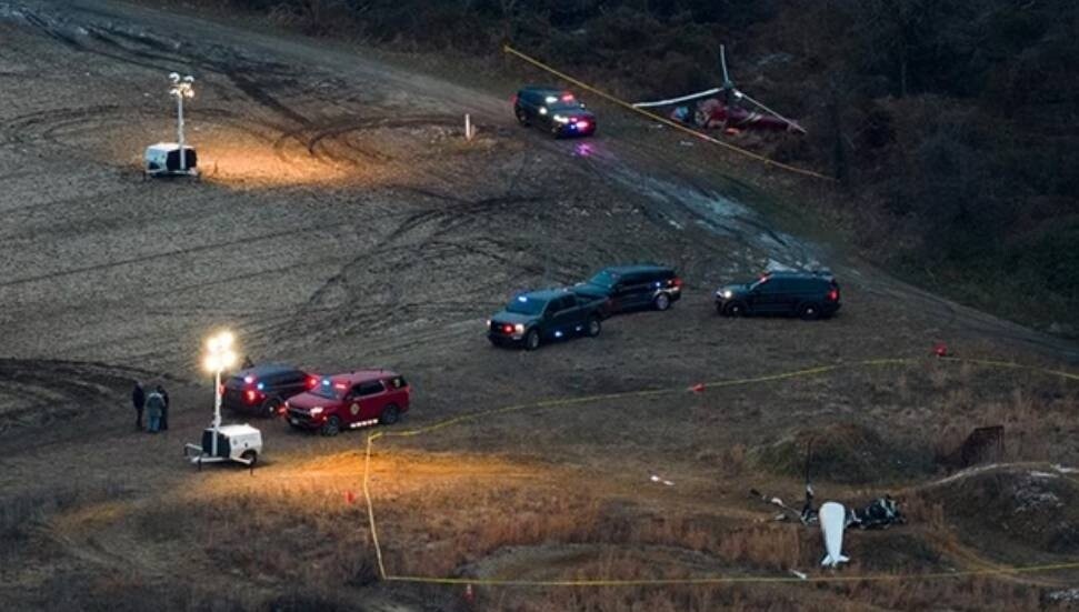 ABD'de iki helikopterin havada çarpışması sonucu 1 kişi öldü, 1 kişi yaralandı