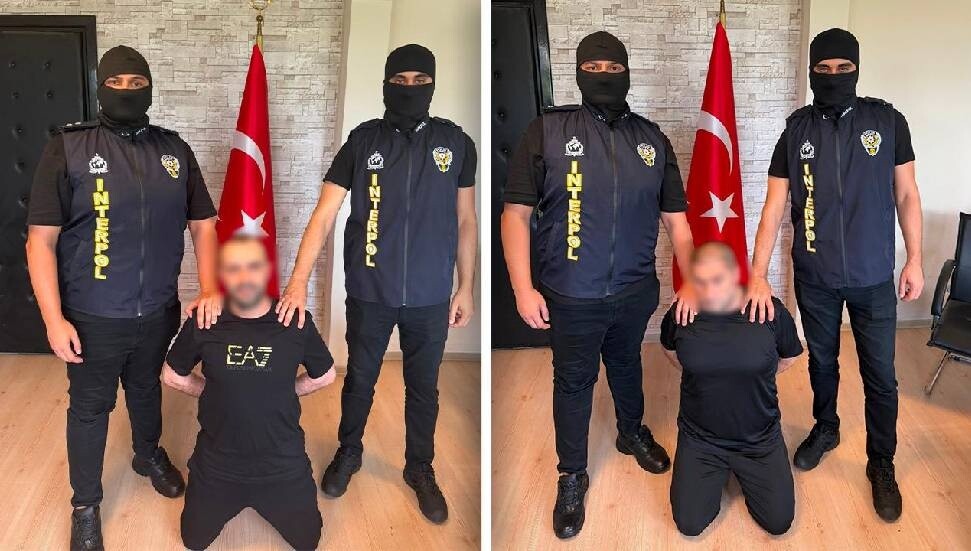 2 organize suç örgütü elebaşı Türkiye'ye iade edildi