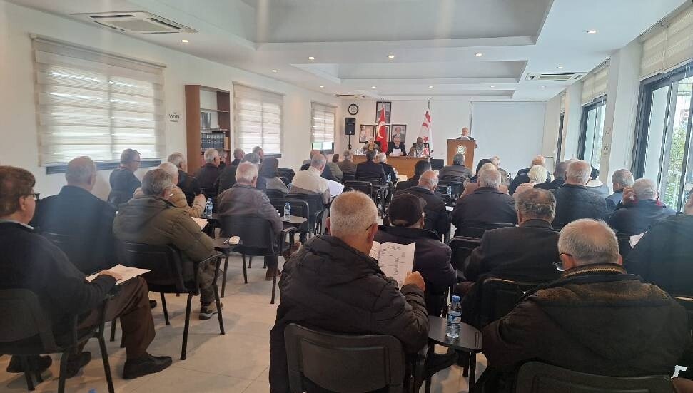 Emekliler Derneği Genel Kurulu yapıldı