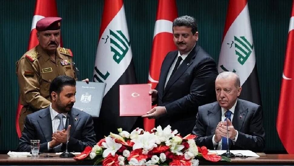 Türkiye ile Irak arasında 3 anlaşma imzalandı