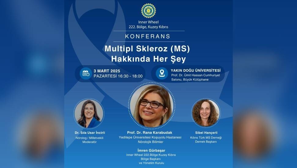 “Multipl Skleroz (MS) Hakkında Her Şey” isimli konferans düzenleniyor