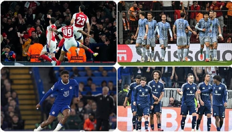 Premier Lig'de başarıya hasret 4 kulüp, Avrupa'daki 3 kulvarda finale koşuyor