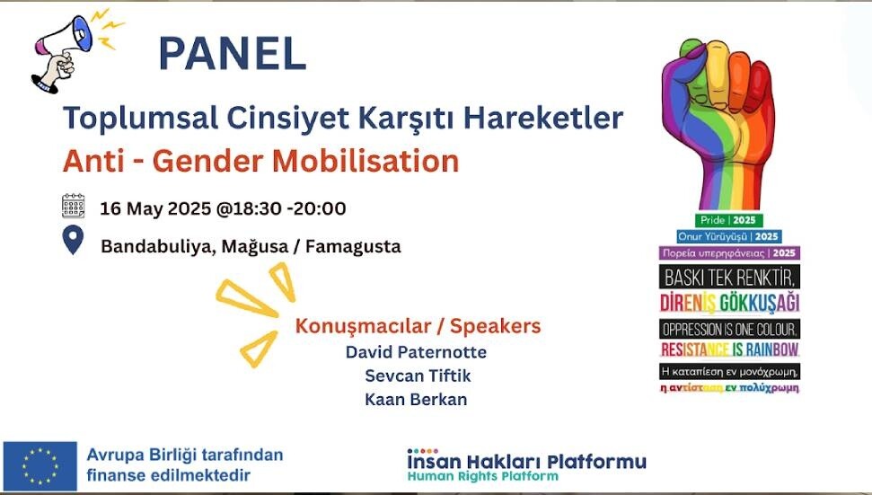İnsan Hakları Platformu’ndan toplumsal cinsiyet karşıtı söylemlere karşı panel